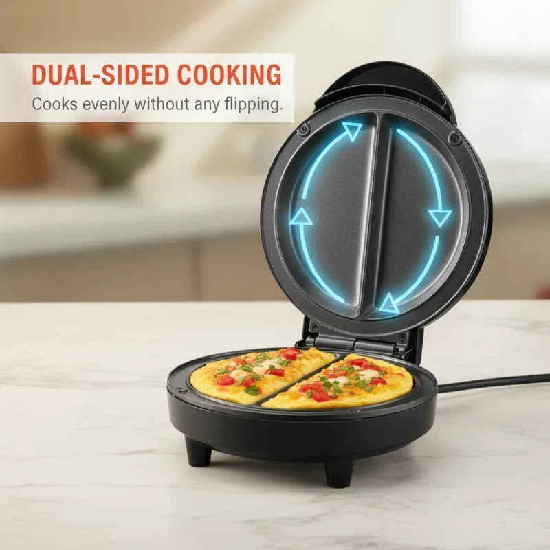 ⏳🔥¡50 % DE DESCUENTO POR TIEMPO LIMITADO! ⏰ 🍳 Plancha Eléctrica Multifuncional Antiadherente para Desayunos – Ideal para Panqueques, Huevos y Bacon – Calentamiento Rápido y Fácil de Limpiar 🏕️