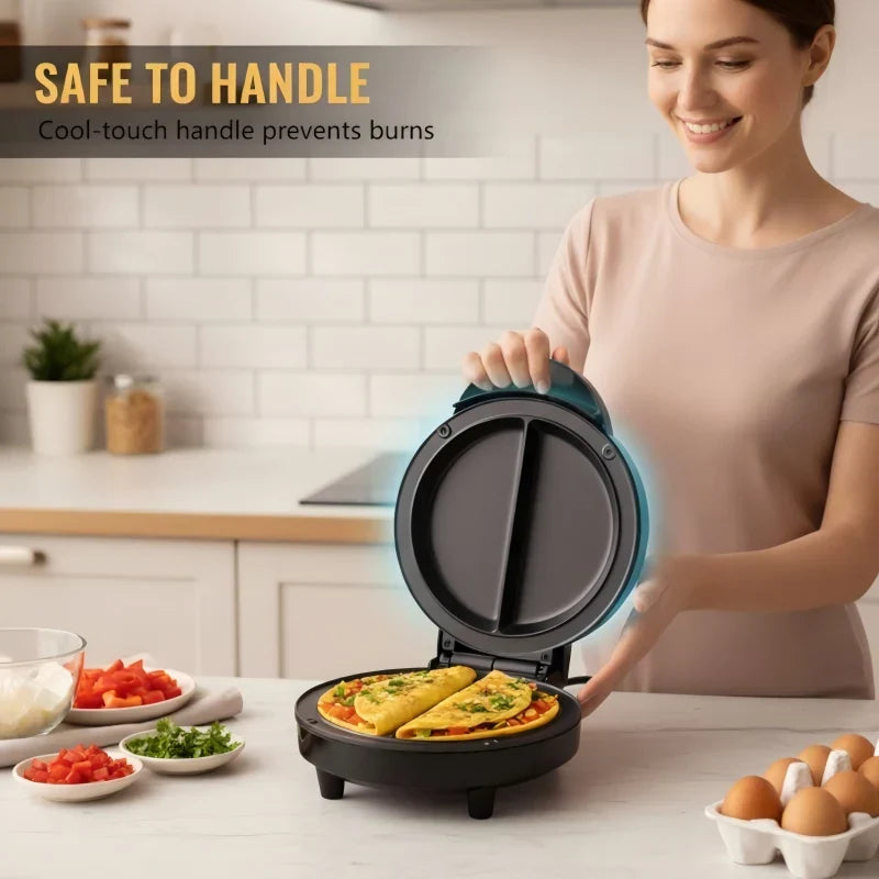 ⏳🔥¡50 % DE DESCUENTO POR TIEMPO LIMITADO! ⏰ 🍳 Plancha Eléctrica Multifuncional Antiadherente para Desayunos – Ideal para Panqueques, Huevos y Bacon – Calentamiento Rápido y Fácil de Limpiar 🏕️