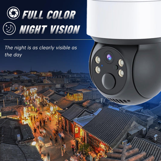 📢📢 ¡50 % DE DESCUENTO!! ⏰ Cámara de vigilancia solar: HD 1080p, detección de movimiento y visión nocturna; inalámbrica, resistente a la intemperie y funciona sin conexión a la red eléctrica; ideal para entradas de casas, jardines o zonas remotas ☀️