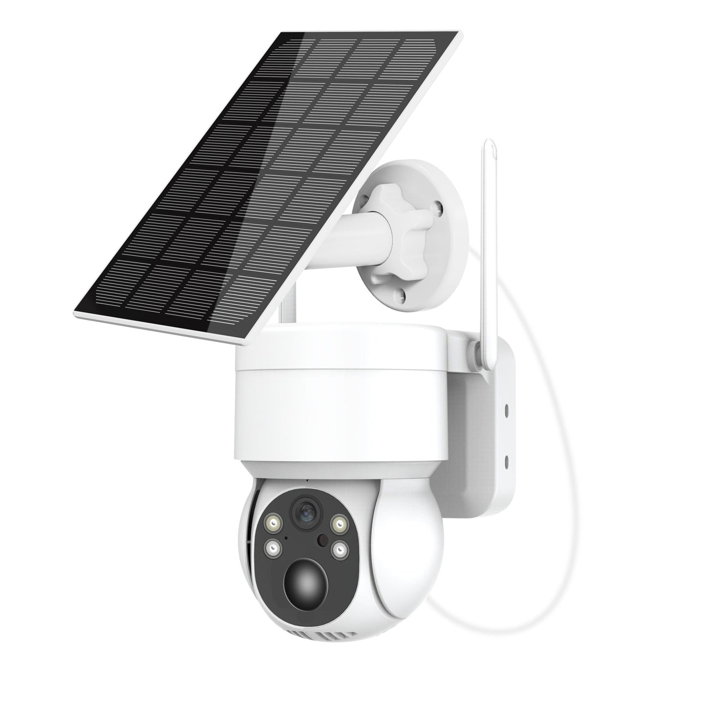 📢📢 ¡50 % DE DESCUENTO!! ⏰ Cámara de vigilancia solar: HD 1080p, detección de movimiento y visión nocturna; inalámbrica, resistente a la intemperie y funciona sin conexión a la red eléctrica; ideal para entradas de casas, jardines o zonas remotas ☀️