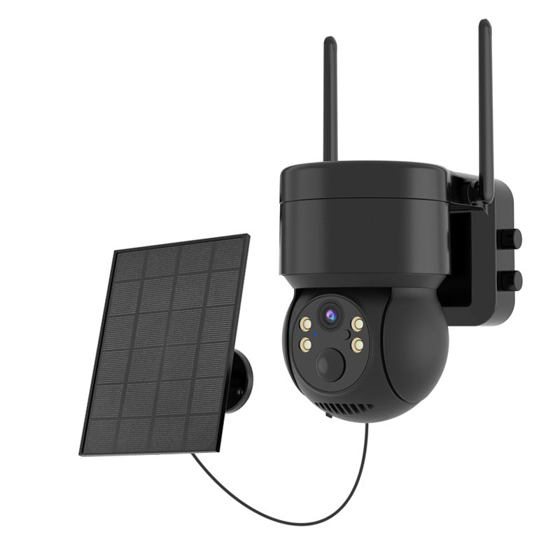 📢📢 ¡50 % DE DESCUENTO!! ⏰ Cámara de vigilancia solar: HD 1080p, detección de movimiento y visión nocturna; inalámbrica, resistente a la intemperie y funciona sin conexión a la red eléctrica; ideal para entradas de casas, jardines o zonas remotas ☀️