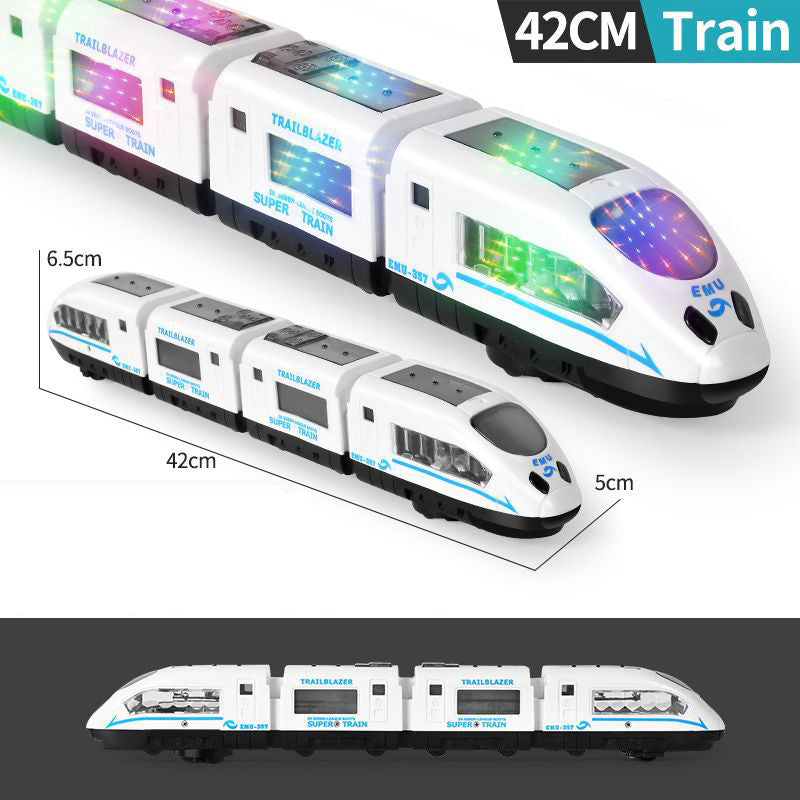Tren Bala Eléctrico de Juguete con Luces y Música