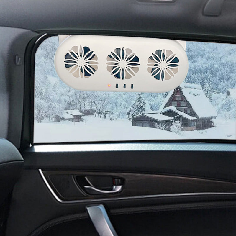 🎉 2026 Sale — Over 86,000 Sold! 🌞 Solar Air Circulation Exhaust Fan for Car – Auto-Activated Cooling 🚗