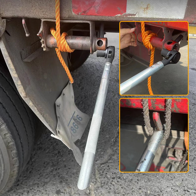 Llave de carraca para remolque de plataforma plan