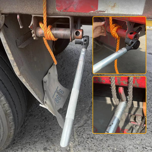 Llave de carraca para remolque de plataforma plan