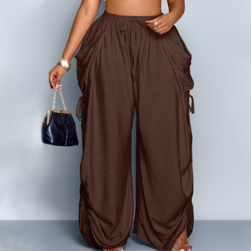 👖 50% OFF NOW! 💨 Women's Lantern Pants – Loose-Fit, Drawstring Waist & Wide-Leg – Breezy, Comfortable & Effortlessly Stylish ✨