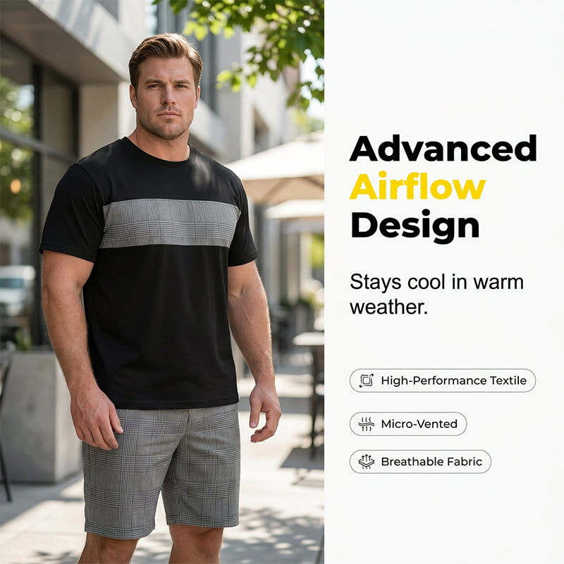 Conjunto urbano de verano de ajuste relajado