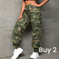 Women's Camouflage Cargo Jogger Pants