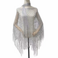 🏖️ÚLTIMO DÍA DE OFERTA!🔥JCUK Chaqueta de verano de crochet metalizado: ligera, fluida y con un estilo impecable 🌊☀️