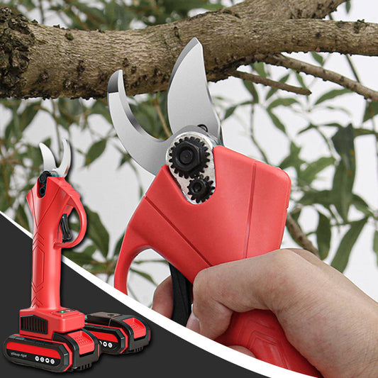 🎉 ¡Oferta 2026 — Más de 5,000 Vendidos! ✂️ Tijeras Eléctricas de Poda de Jardín – Hojas de Acero al Carbono SK5 🌿