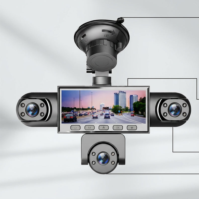 ⏳¡Oferta por Tiempo Limitado 50% de Descuento!⏰Cámara de Tablero Multi-Lente HD 1080P con Visión Nocturna 📹🚗