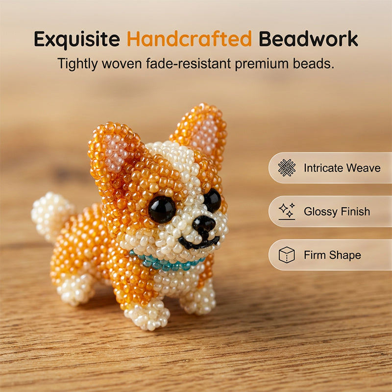 ⏳Limited-time 50% off⏰Colorful Beaded 3D Dog Model Kit🎨🐶