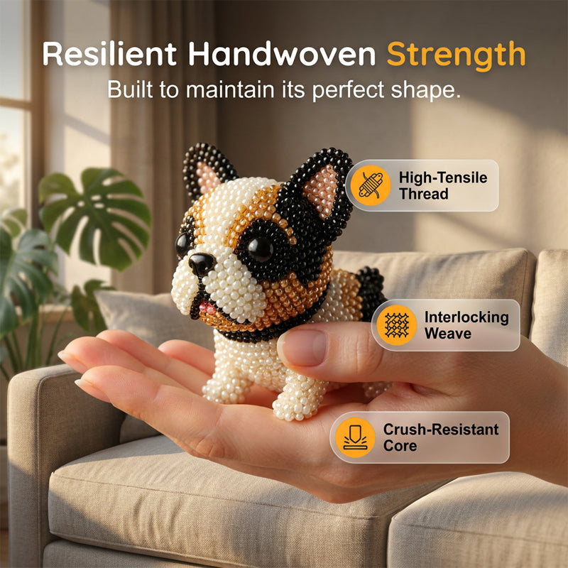 ⏳Limited-time 50% off⏰Colorful Beaded 3D Dog Model Kit🎨🐶