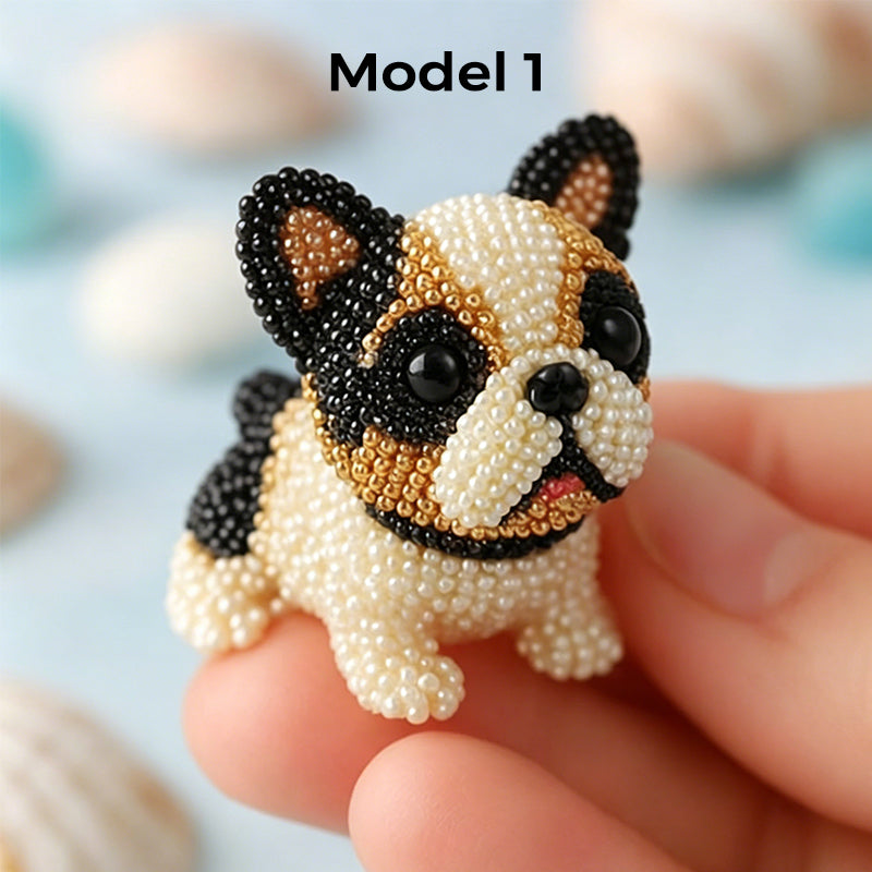 ⏳Limited-time 50% off⏰Colorful Beaded 3D Dog Model Kit🎨🐶