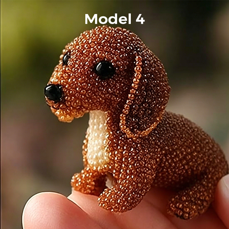 ⏳Limited-time 50% off⏰Colorful Beaded 3D Dog Model Kit🎨🐶