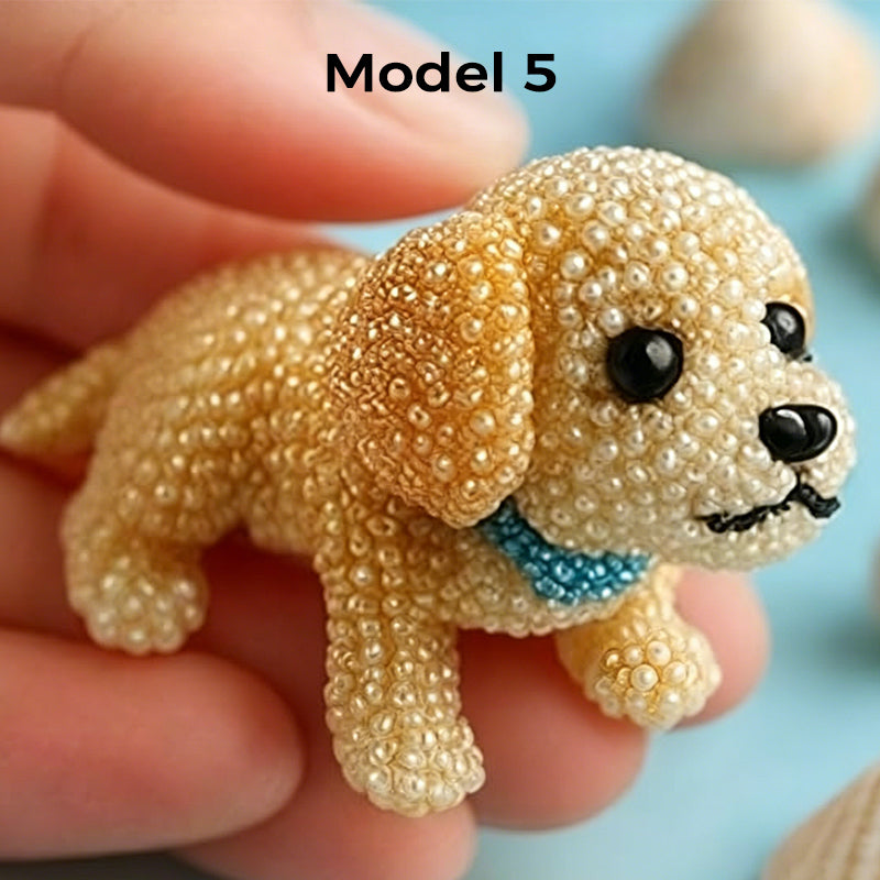 ⏳Limited-time 50% off⏰Colorful Beaded 3D Dog Model Kit🎨🐶