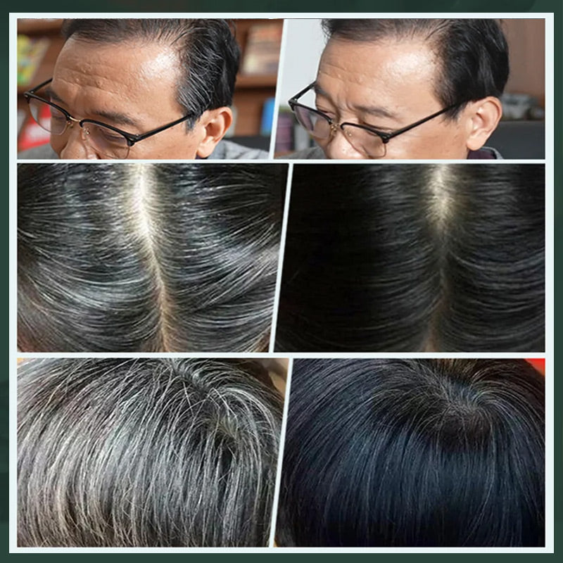 Compre 2 y obtenga 1 gratis  🔥  Tinte para el cabello con peine a base de plantas