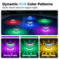 Luz flotante LED solar para piscina