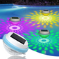 Luz flotante LED solar para piscina