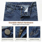 👖 ¡OFERTA LIMITADA 50% OFF! 💥 Shorts Vaqueros Vintage Desgastados – Corte Recto Slim, Herrajes Duraderos, Estilo Urbano ✨