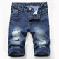 👖 ¡OFERTA LIMITADA 50% OFF! 💥 Shorts Vaqueros Vintage Desgastados – Corte Recto Slim, Herrajes Duraderos, Estilo Urbano ✨