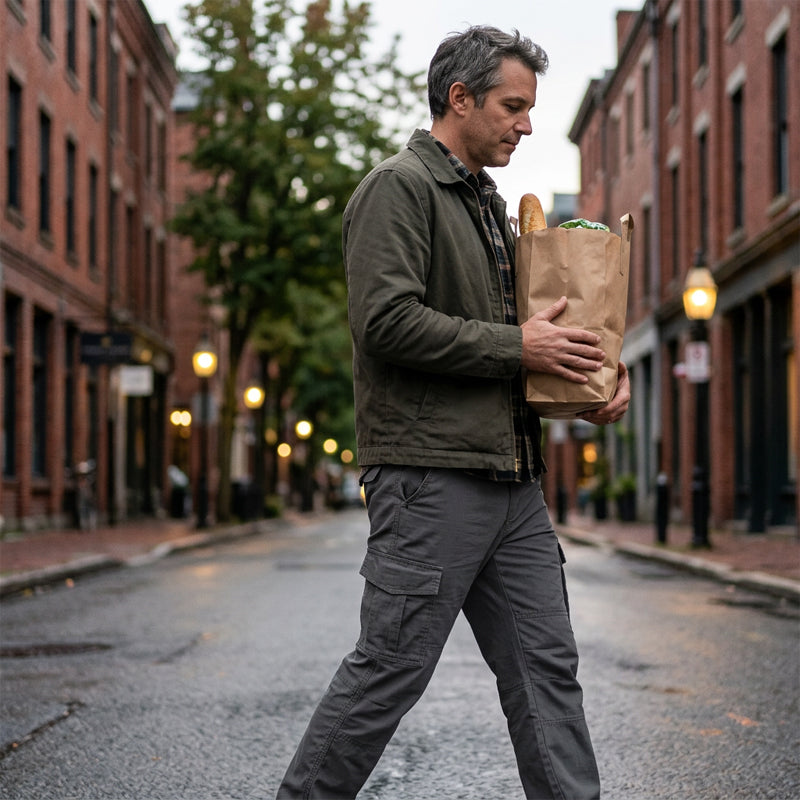 Men's Tactical Cargo Pants with Multiple Pockets