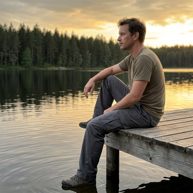 Men's Tactical Cargo Pants with Multiple Pockets
