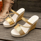 Women’s High Heel Wedge Sandals