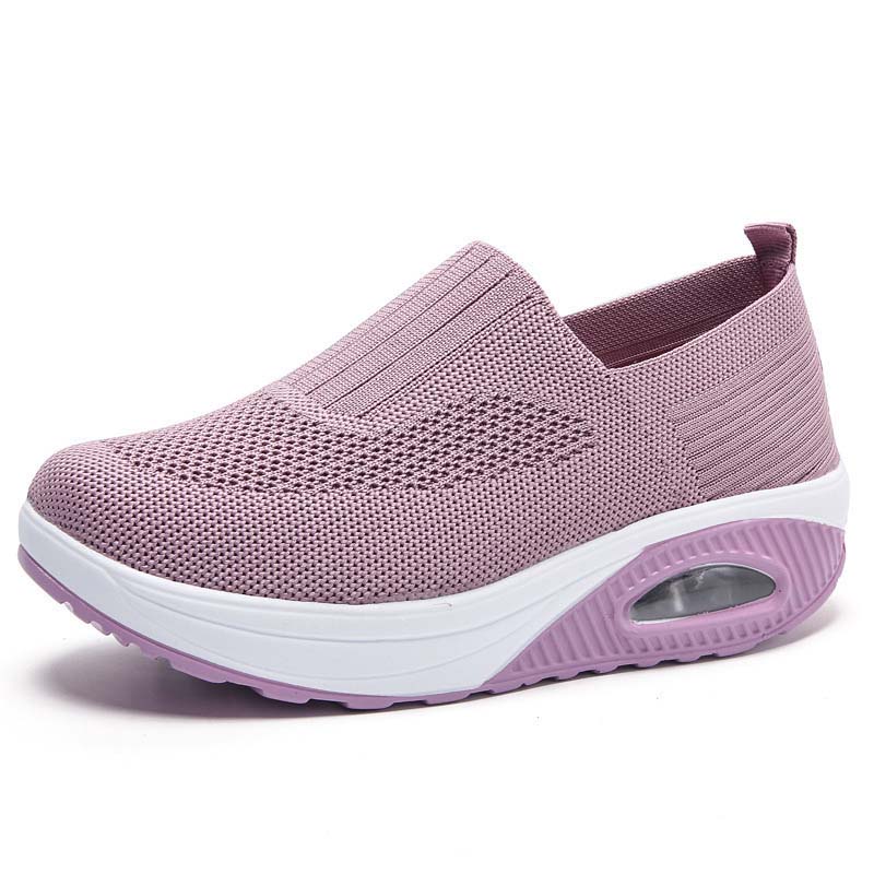 Zapatos para Caminar con Cojín de Aire sin Cordones para Mujer