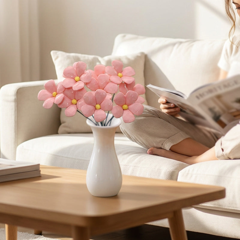 Everlasting Ceramic Floral Decoration