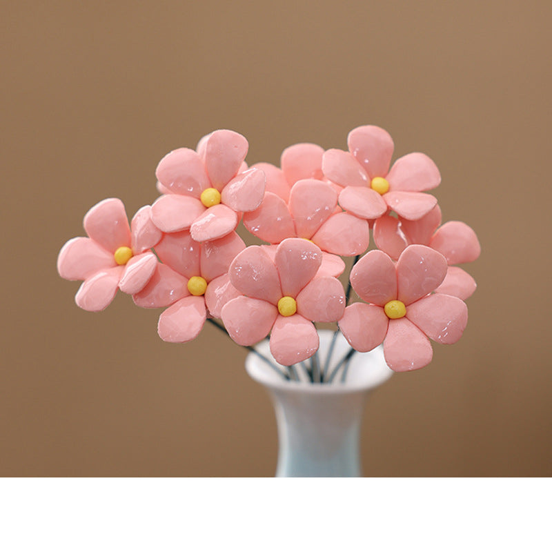 Everlasting Ceramic Floral Decoration