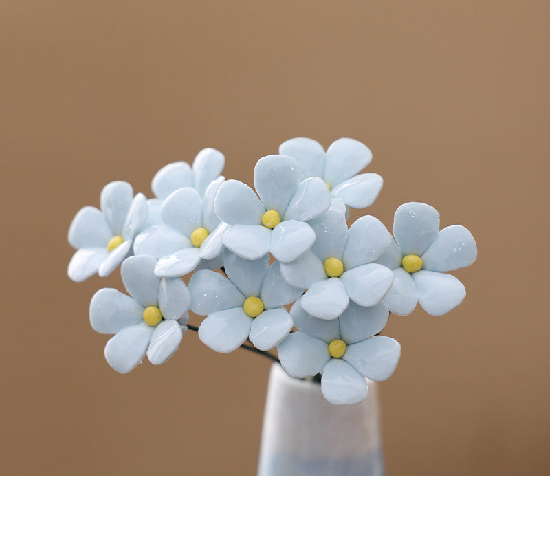 Everlasting Ceramic Floral Decoration