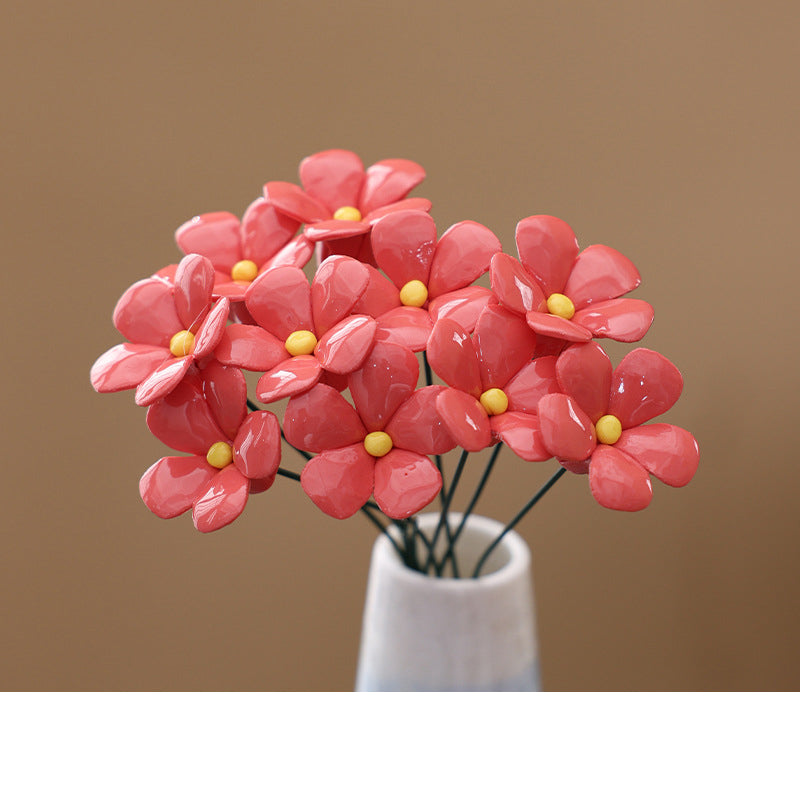 Everlasting Ceramic Floral Decoration