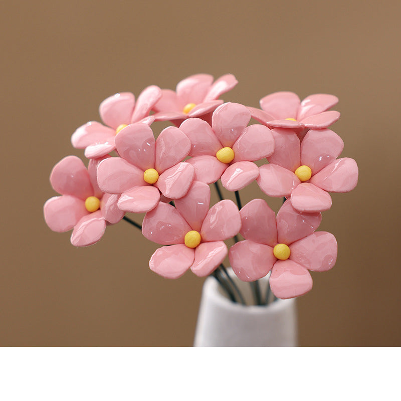 Everlasting Ceramic Floral Decoration