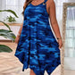 👗 LIMITED-TIME 50% OFF! ✨ Sleeveless Camouflage Dress – Asymmetrical Hem, Edgy Style, Unique 🍂