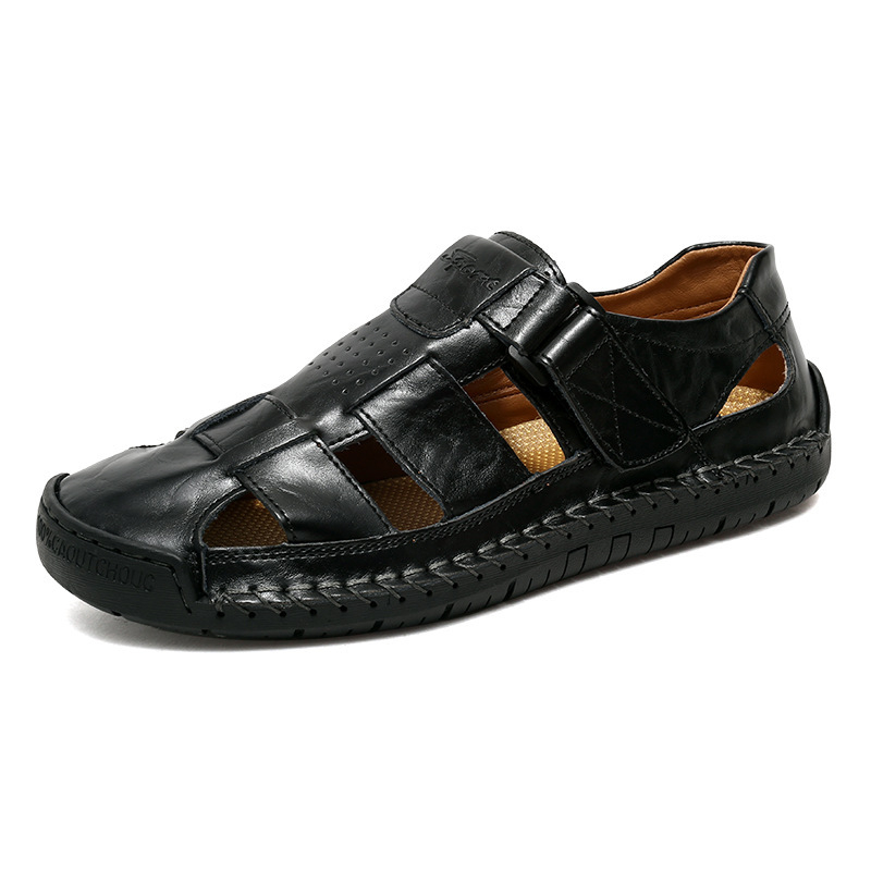 Men's Breathable Closed-Toe Beach Sandals