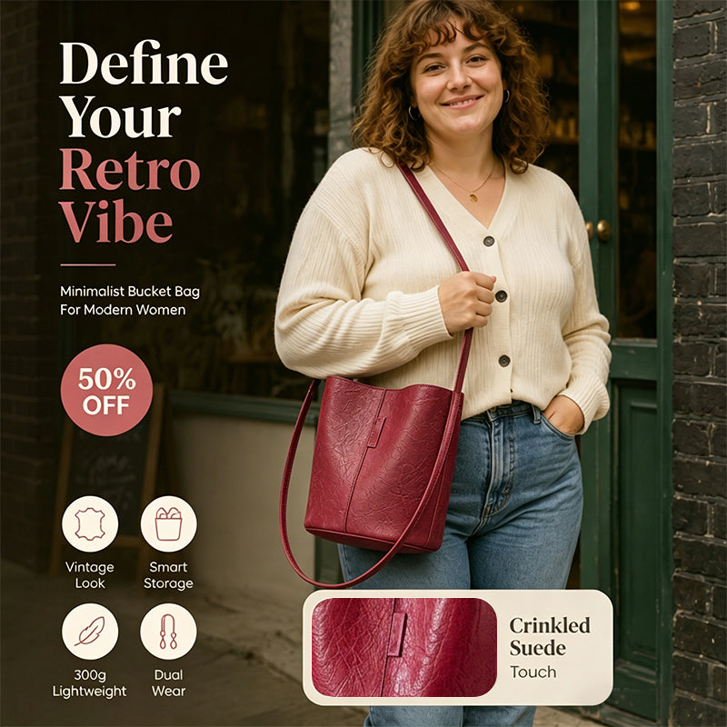 Minimalist Large Capacity Shoulder Bag