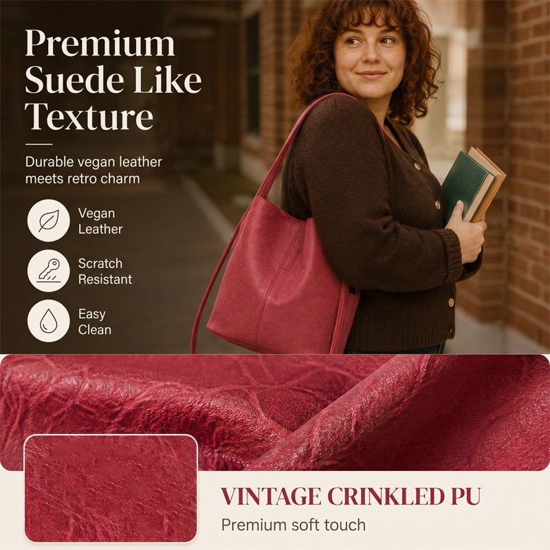 Minimalist Large Capacity Shoulder Bag