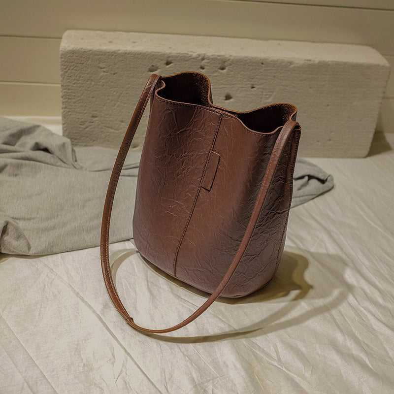 Minimalist Large Capacity Shoulder Bag