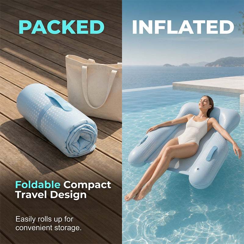 Skin-Friendly PVC Pool Lounger Float