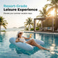 Skin-Friendly PVC Pool Lounger Float