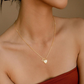 ⏳Oferta por Tiempo Limitado⏰Collar de Cadena con Letras en Micro Pavé y Colgante de Corazón – Inicial, Acero Titanio, Ajustable ✨
