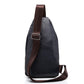 Men's Lightweight PU Leather Chest Bag