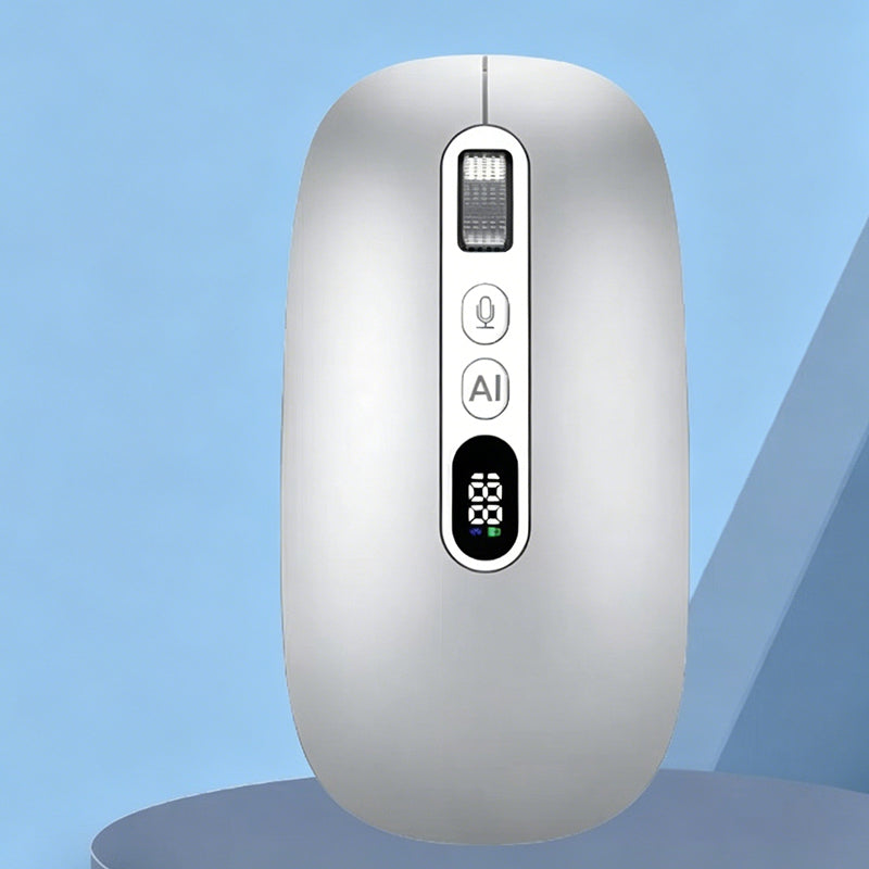 ⏳¡50% DE DESCUENTO por tiempo limitado!⏰Ratón Inalámbrico Inteligente con Control por Voz IA🖱️💬