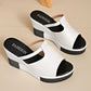 Sandalias Elegantes de Plataforma con Cuña para Mujer