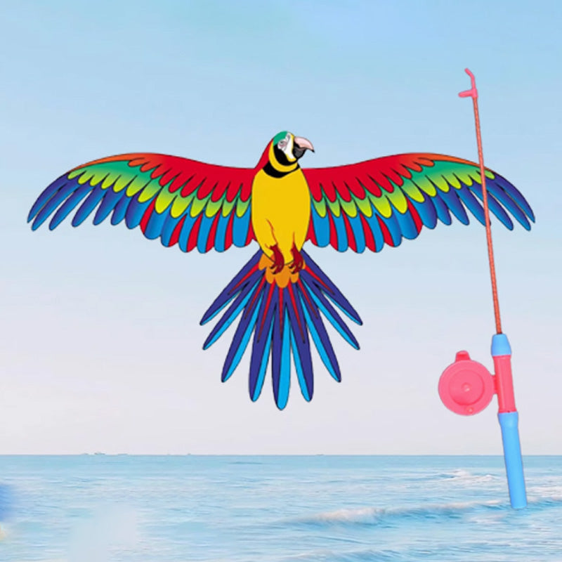 ⏳ ¡ÚLTIMO DÍA DE OFERTA! 🔥 Cometa de juguete con caña de pescar para niños 🪁