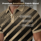 👔 ¡OFERTA LIMITADA 50% OFF! 💥 Camisas con Cuello y Estampado Geométrico para Hombre – Corte Muscular, Transpirable, Resistente a la Decoloración ✨