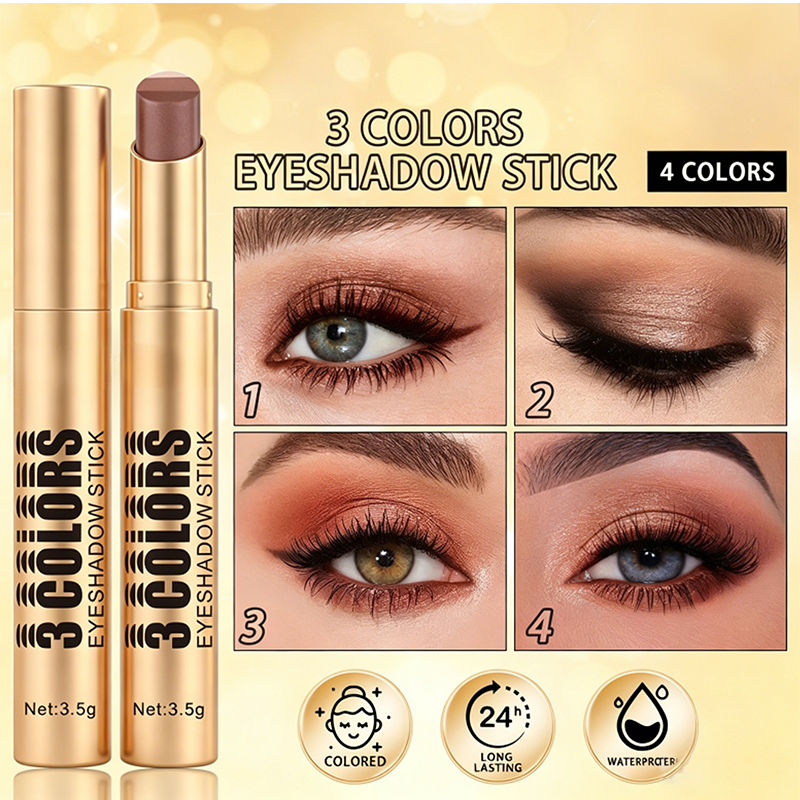 Palo de sombra de ojos degradado 3 en 1