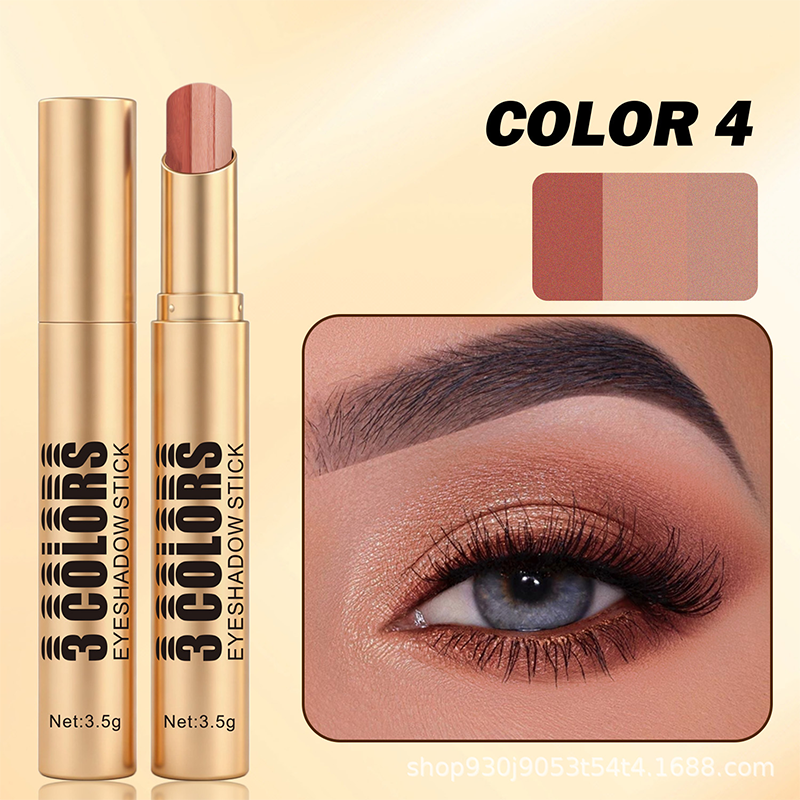 Palo de sombra de ojos degradado 3 en 1