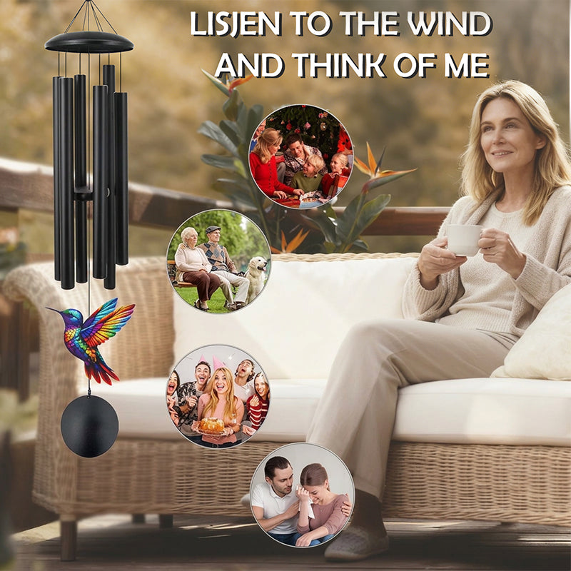 🎵 LIMITED-TIME 50% OFF! 💥 Vintage Metal Memorial Wind Chimes – Soothing Melody, Rust-Resistant Aluminum, Retro Design ✨